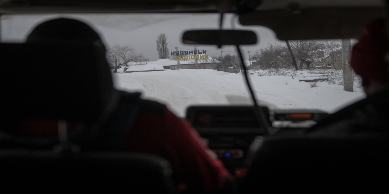 Ukrayna'da çatışmaların yoğunlaştığı Kupyansk'ta yaşam zor şartlar altında sürüyor