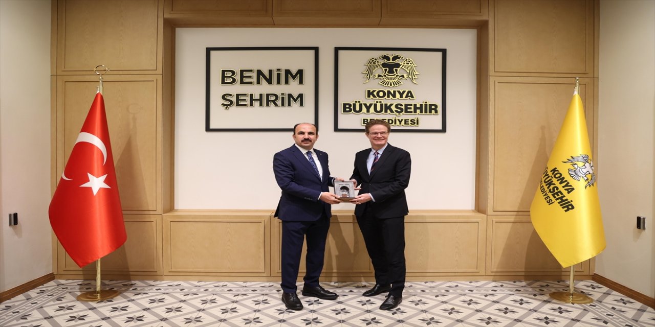 AB Türkiye Delegasyonu Başkanı Büyükelçi Nikolaus Meyer-Landrut Konya'da