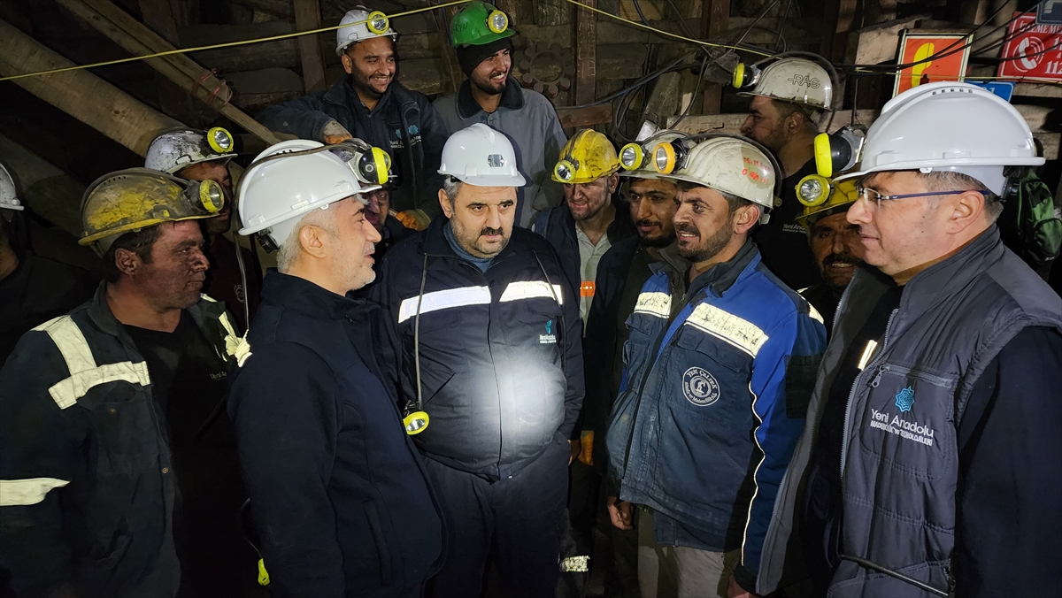 Madenciler için Farkeden bir şey yok. Çalışmaya DEVAM dediler