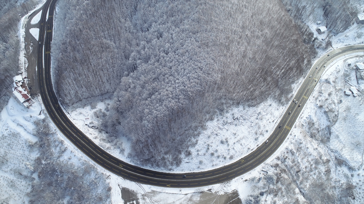 Bolu Dağına kar yakışıyor