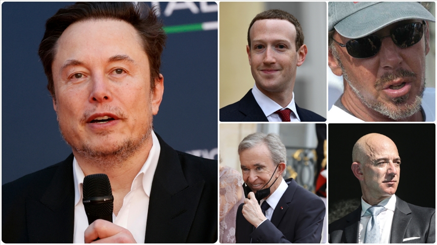 Dünyanın en zengin beş iş insanı servetlerini ikiye katladı