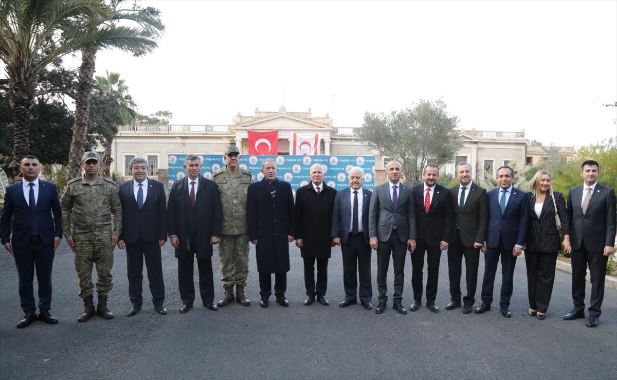 TBMM Milli Savunma Komisyonu, KKTC'deki Kapalı Maraş'ta incelemelerde bulundu