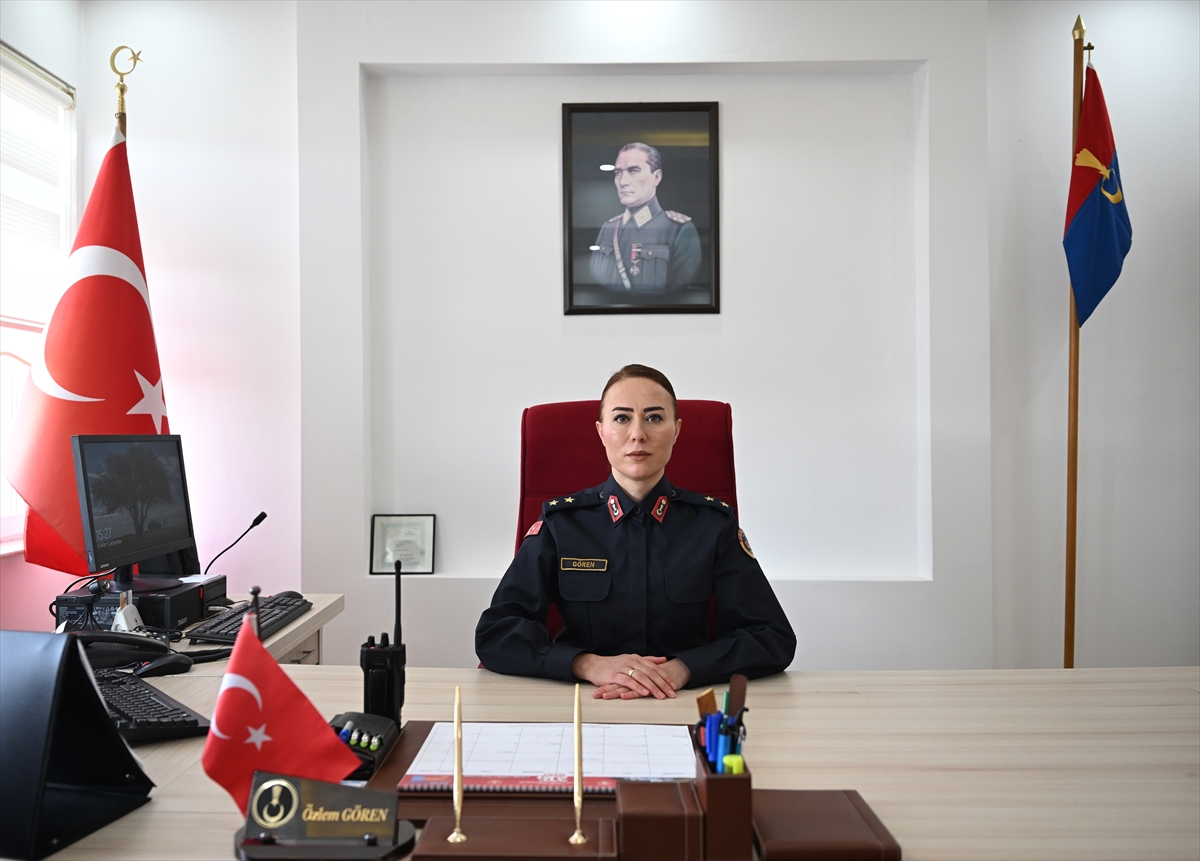 Altındağ'ın asayişi Özlem Üsteğmen'e emanet