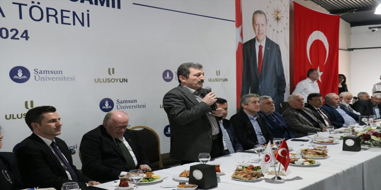 Samsun Üniversitesi Fahrettin Ulusoy Camisi'nin temeli atıldı