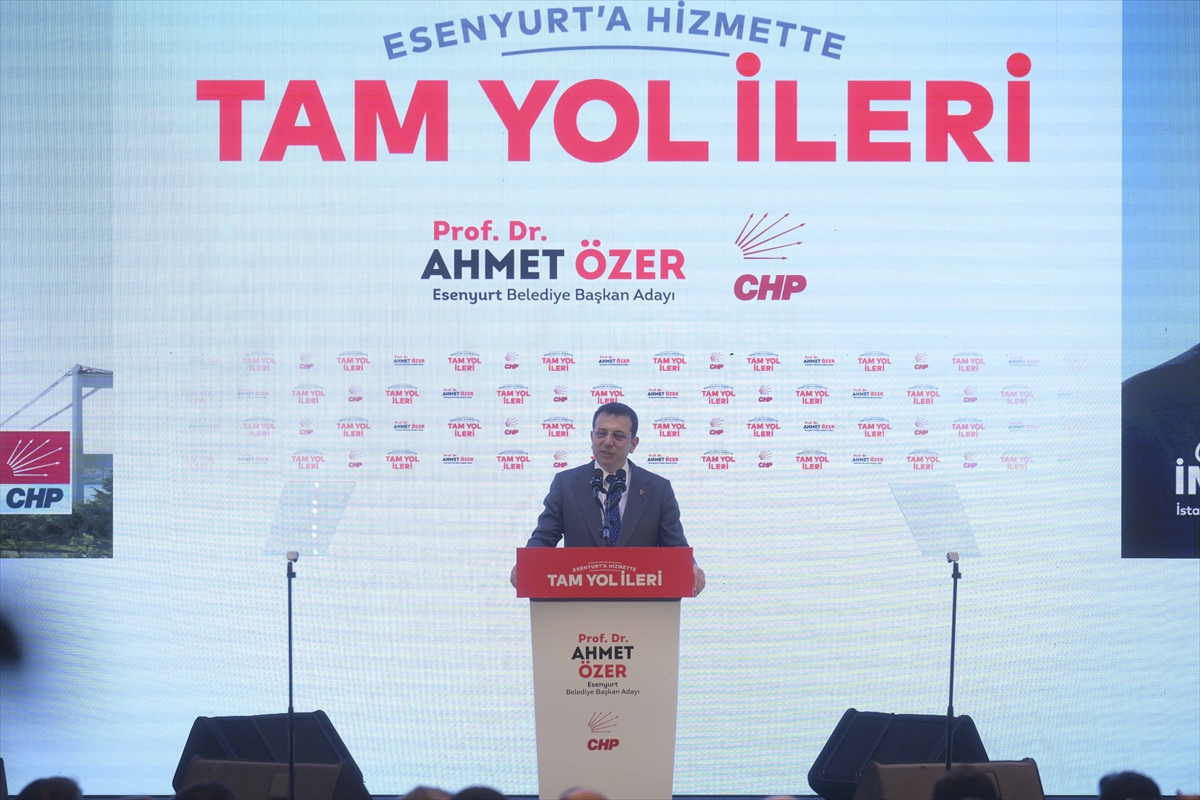 İBB Başkanı İmamoğlu "İBB Esenyurt Proje Lansmanı"na katıldı