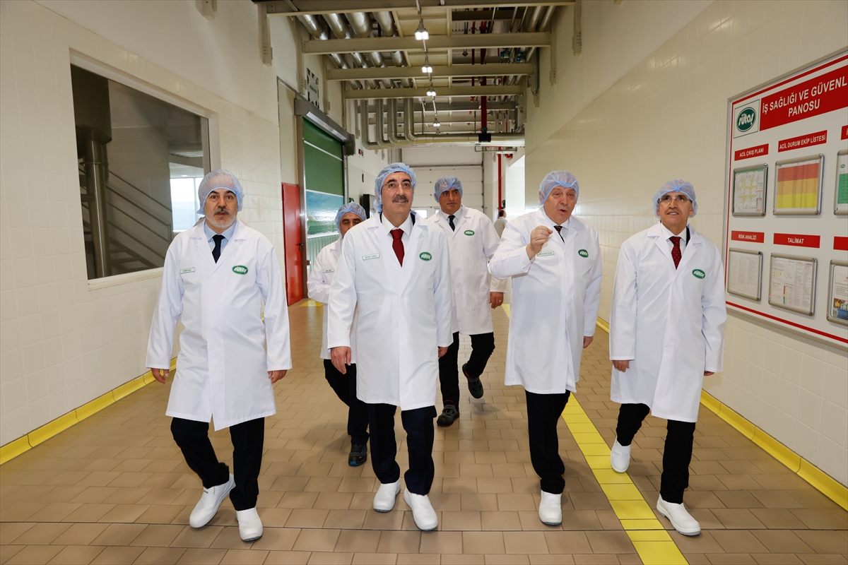 Cumhurbaşkanı Yardımcısı Yılmaz ile Hazine ve Maliye Bakanı Şimşek, Bingöl'de