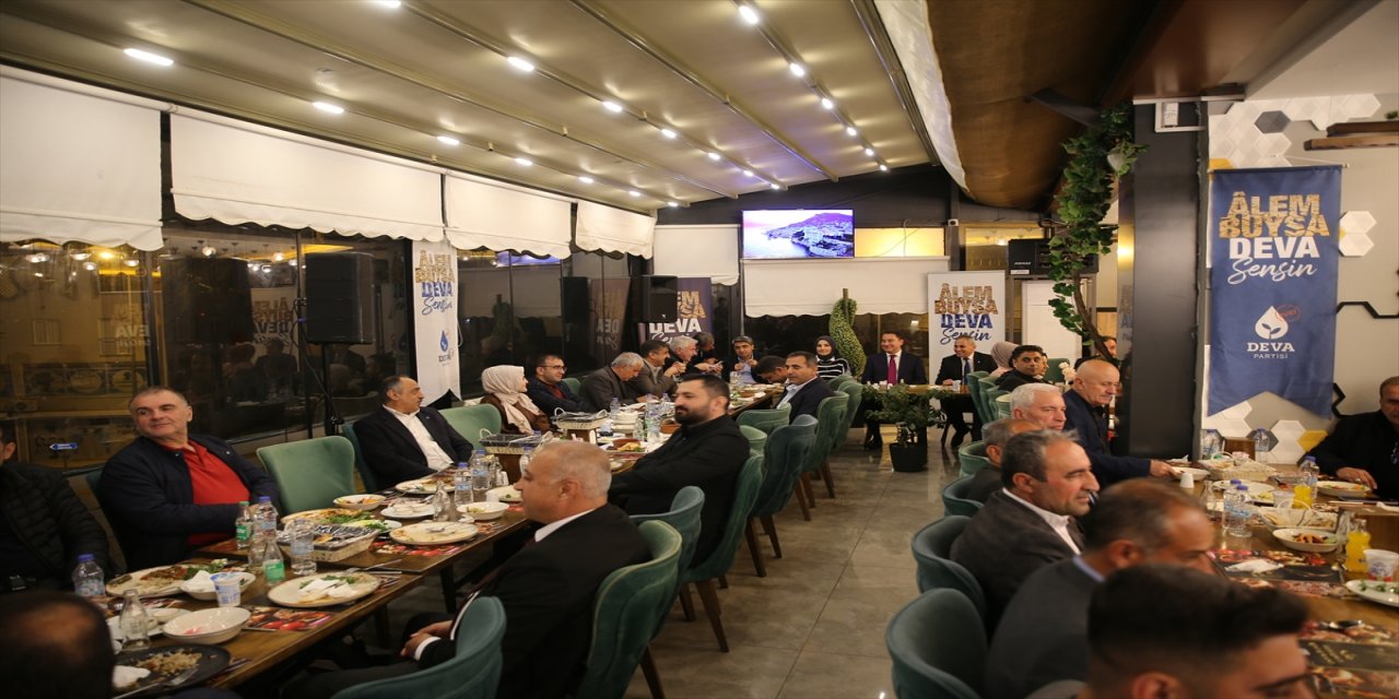 DEVA Partisi Genel Başkanı Babacan, Mardin'de iftar programında konuştu: