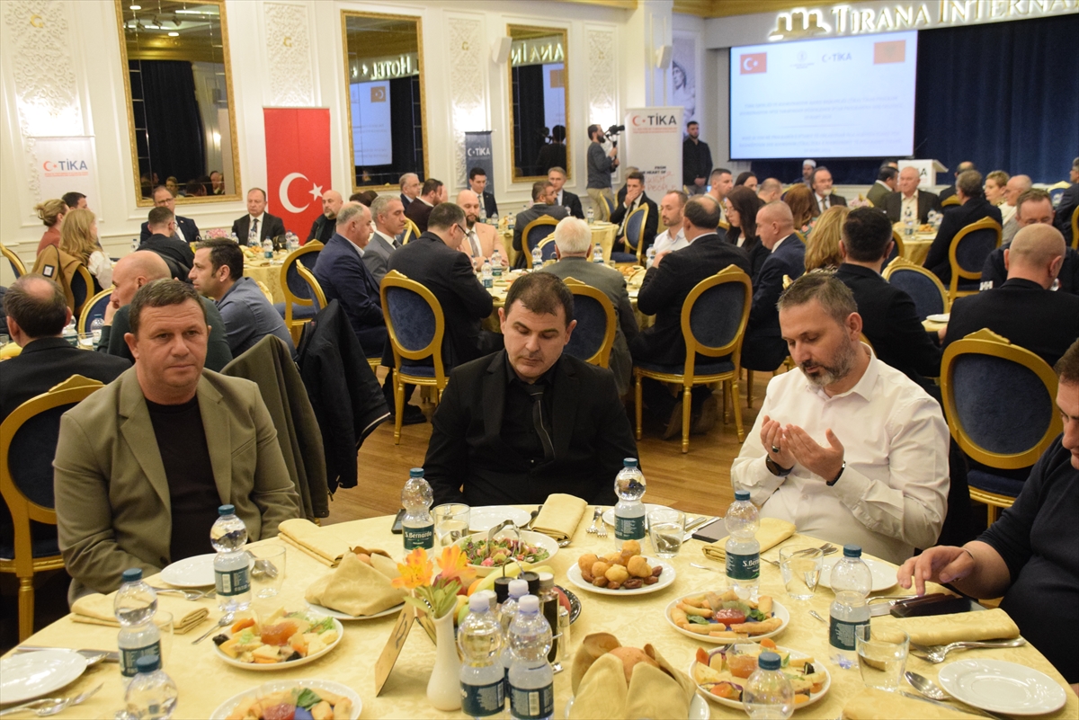 TİKA’dan Arnavutluk’ta iftar programı