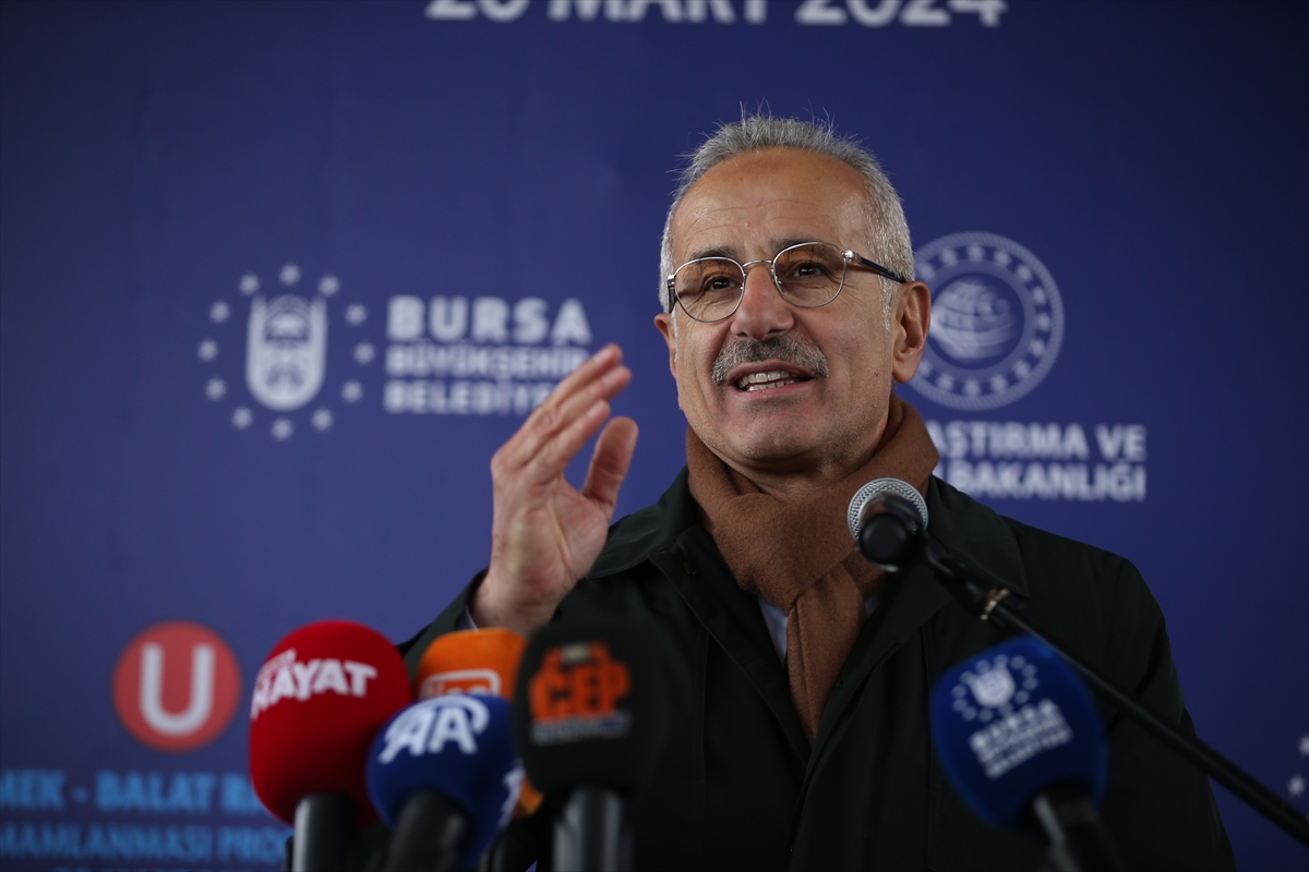 Bursa'da Emek-Şehir Hastanesi Metro Hattı'nın ilk istasyonu açıldı