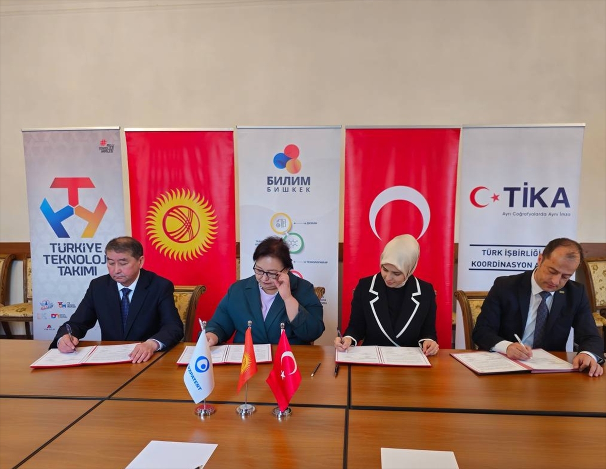 "Bilim Bişkek" için işbirliği protokolü imzalandı