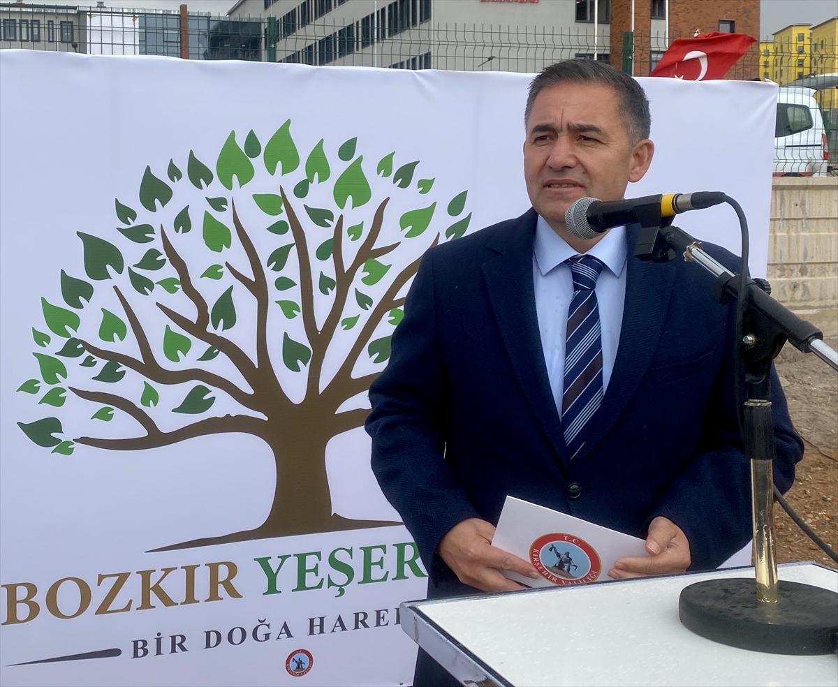 Kırşehir'de "Bozkır Yeşeriyor Bir Doğa Hareketi Projesi" başlatıldı