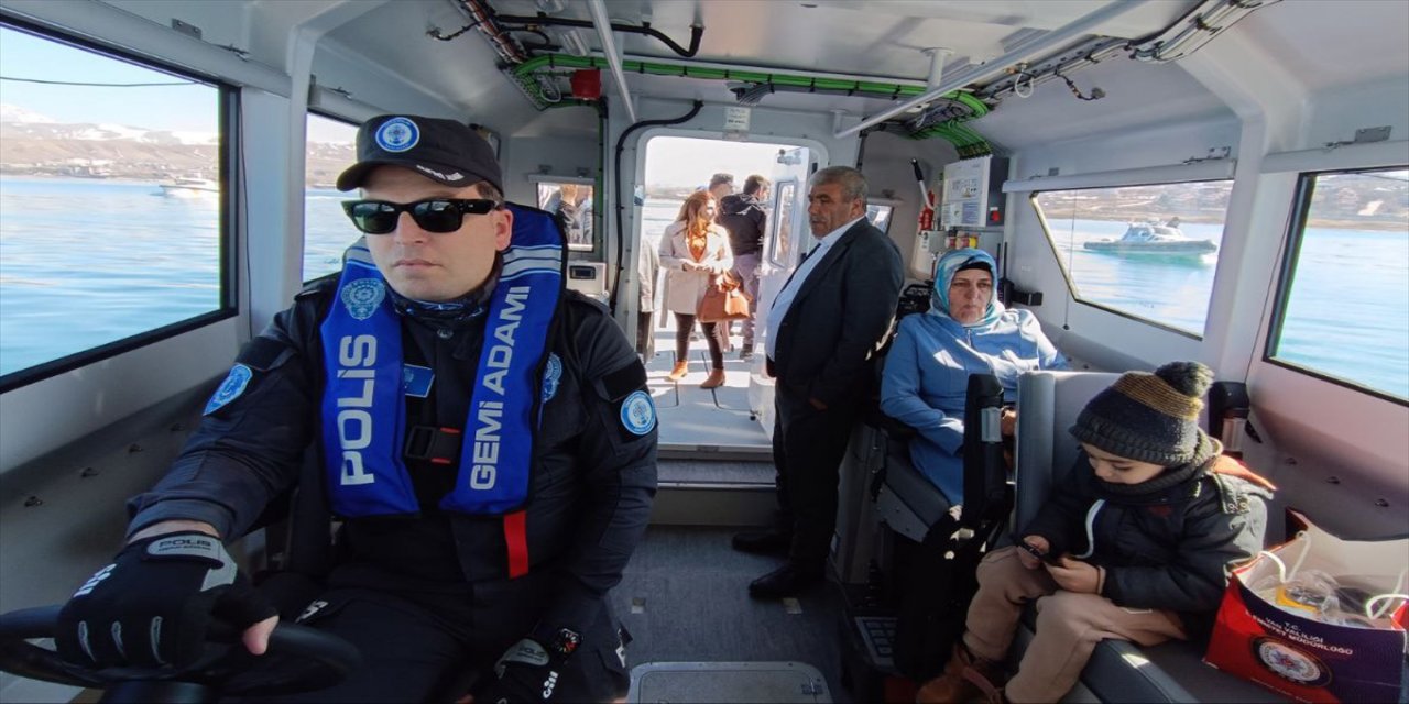 Bayramda Van Gölü'nün güvenliği Van Emniyet Müdürlüğü ekiplerine emanet.