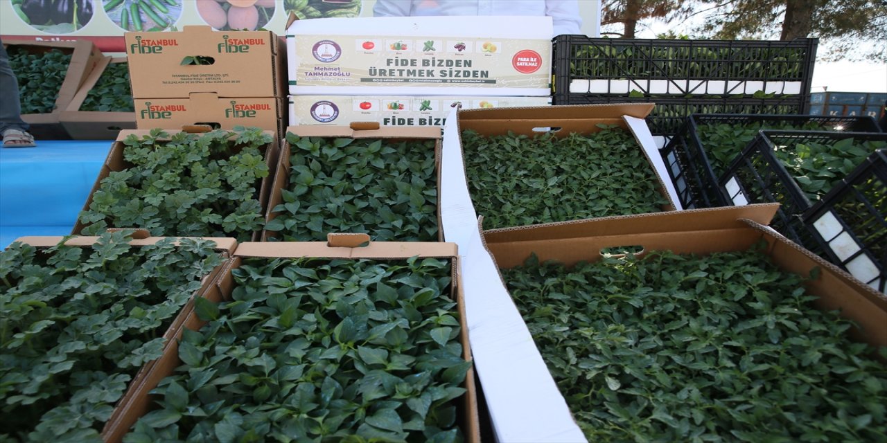 Gaziantep Şahinbey Belediyesi çiftçilere destek için çabalıyor.