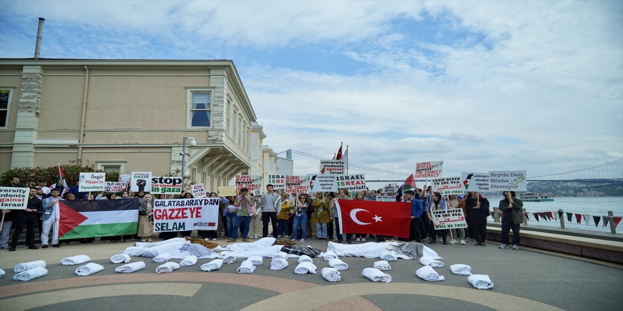 "Galatasaray'dan Gazze'ye selam"