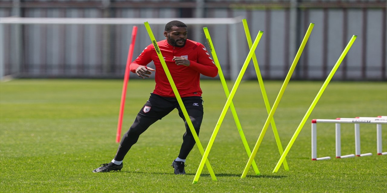 Samsunspor, Konyaspor maçının sıkı çalışıyor.