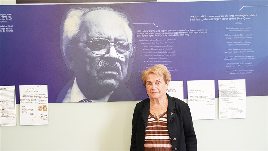 "Mona Roza", Sezai Karakoç Anı Odası'nı ziyaret etti