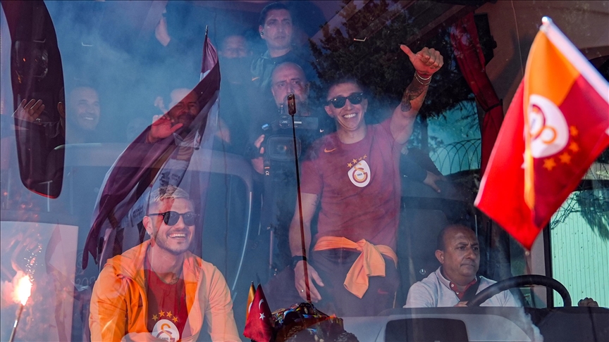 Galatasaray kafilesi, Konya'yada