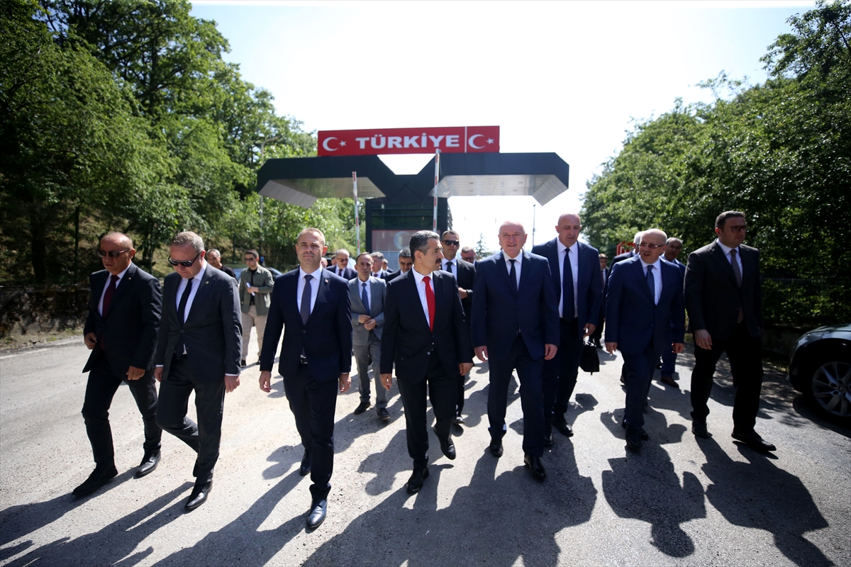 Bulgaristan Başbakanı Dimitar Glavçev, Kırklareli'ndeki Dereköy Sınır Kapısı'nıda