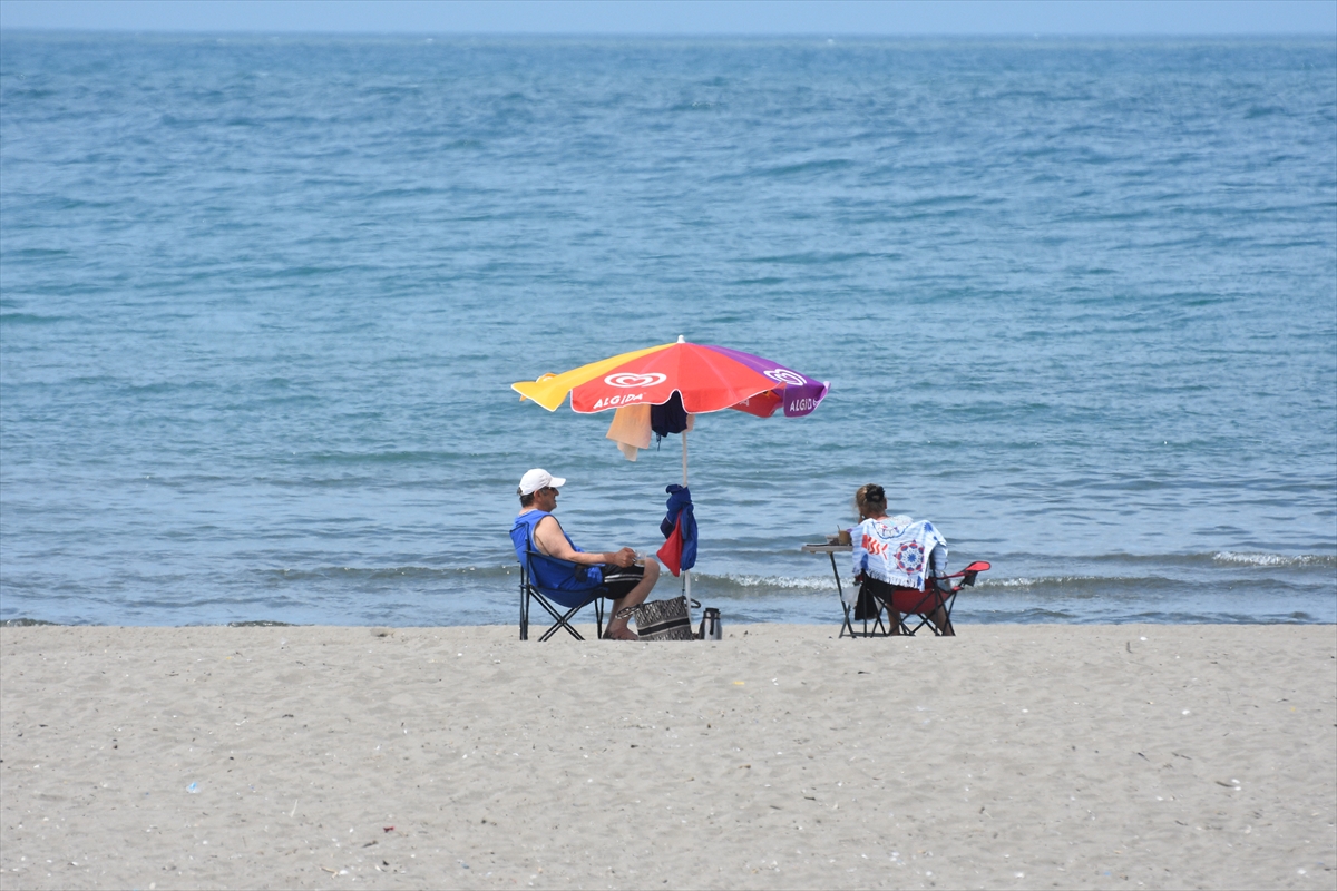 Samsun'da mevsim normallerinin üzerinde sıcaklık etkili oluyor