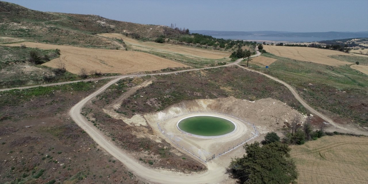"Çanakkale'de 56 su toplama çukurumuz oldu."