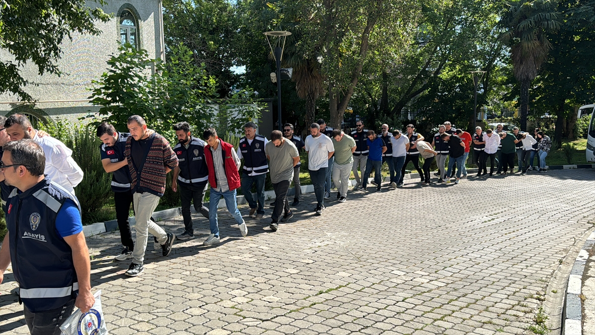 Samsun merkezli "change araç" operasyonunda 4 zanlı tutuklandı