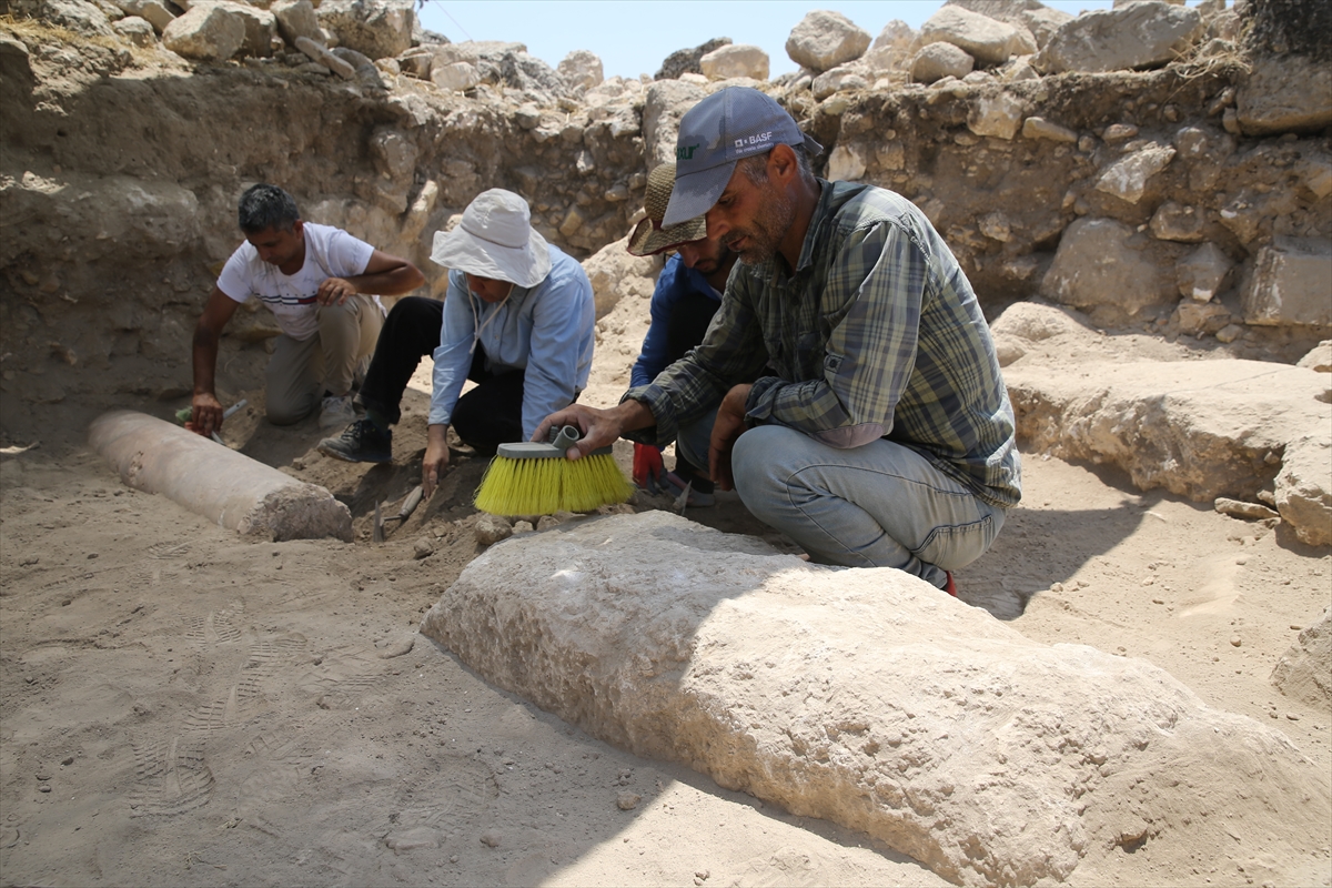UNESCO Dünya Miras Geçici Listesi'ndeki Harran'da kilise yapısı ortaya çıkarılıyor