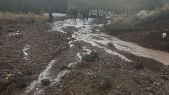 Malazgirt'te sele kapılan genç kız hayatını kaybetti