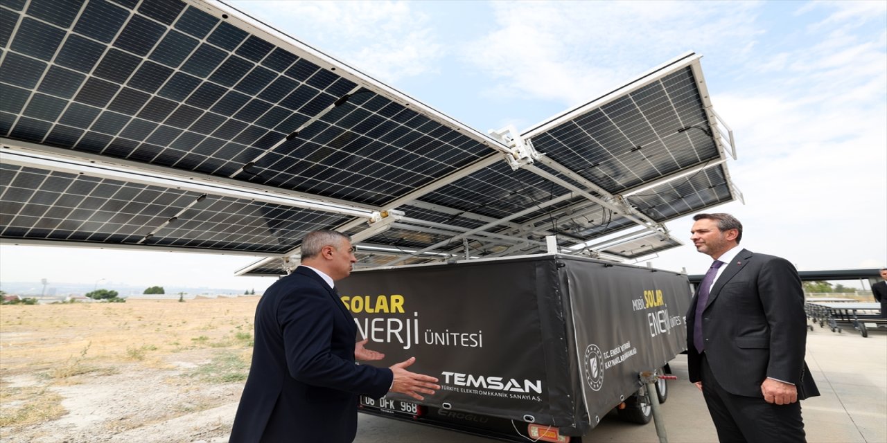 TEMSAN doğal afet ve acil durumlarda kritik rol oynayacak MOBİTEM adlı mobil güneş enerji santrali geliştirdi.