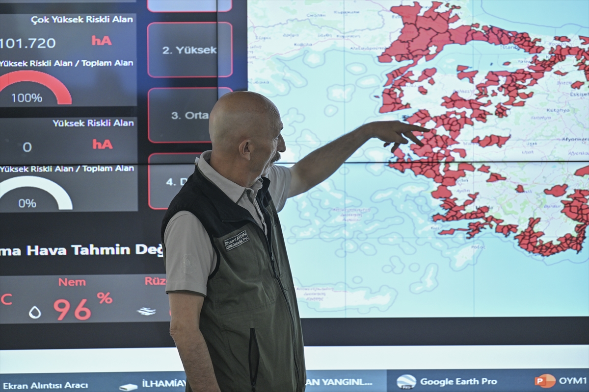 Türkiye'nin akciğerleri yangınlara karşı yapay zeka destekli projeyle izleniyor