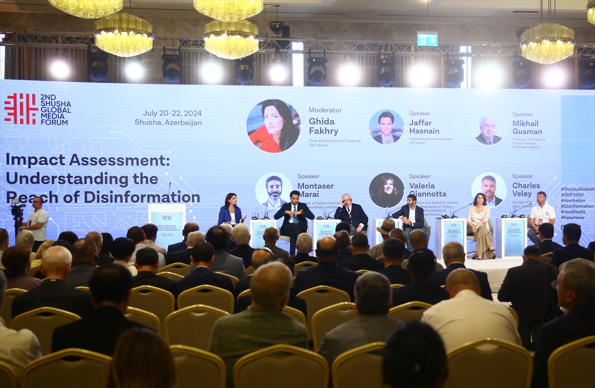 Şuşa 2. Global Medya Forumu'nda dezenformasyonla mücadele ele alındı
