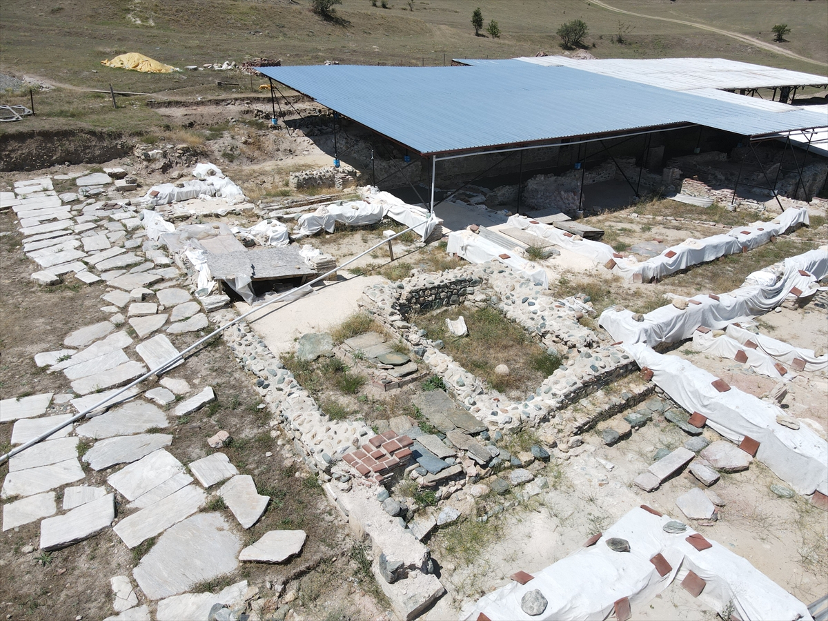 Pompeiopolis Antik Kenti'nde kazı çalışması devam ediyor