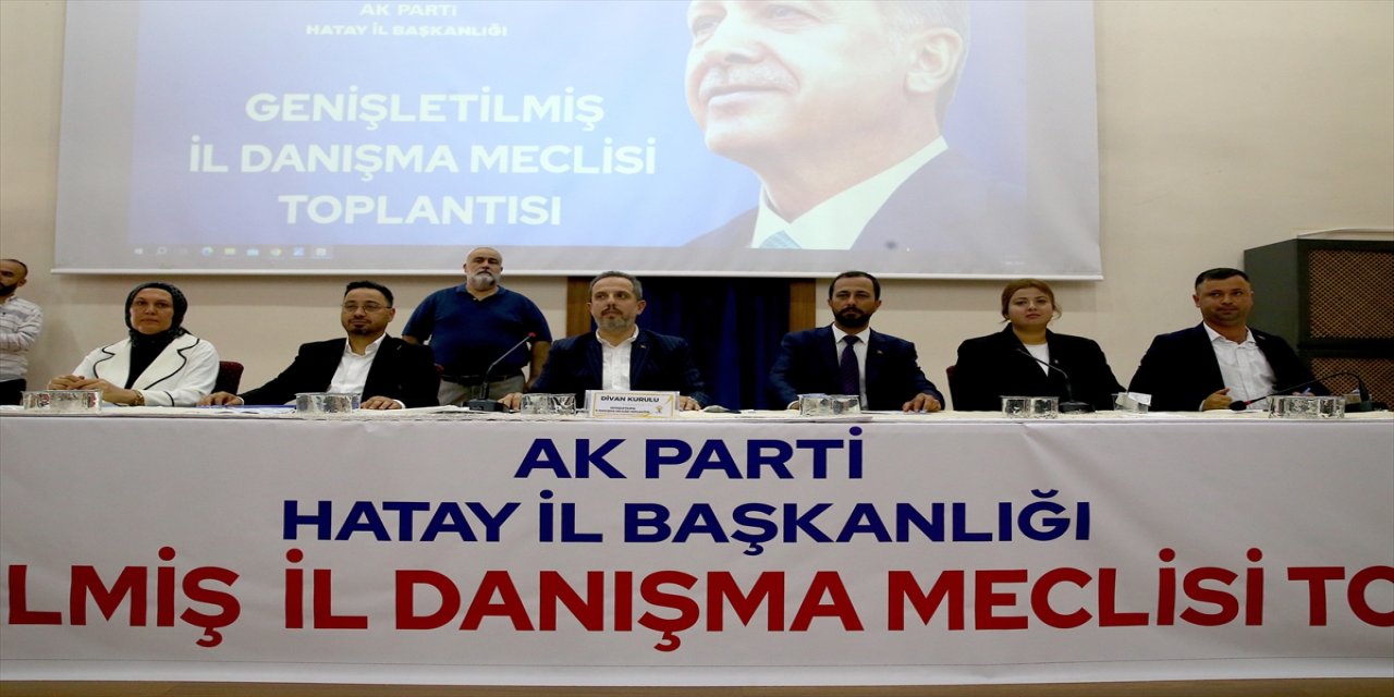 AK Parti Hatay İl Danışma Meclisi Toplantısı gerçekleştirildi.