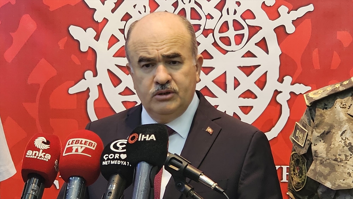 Çorum Valisi Dağlı kentteki bir yıllık asayiş çalışmalarını değerlendirdi