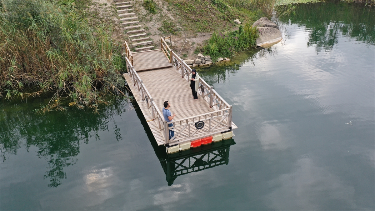 Turizme kazandırılan Gaga Gölü 3 ayda yaklaşık 100 bin kişiyi ağırladı