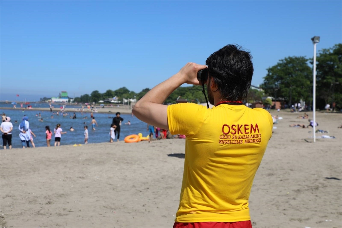 Ordu'da 3 ayda boğulma tehlikesi geçiren 116 kişi kurtarıldı