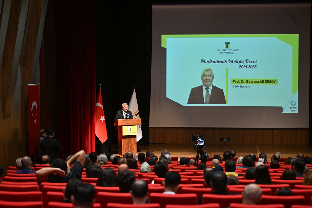İstanbul Ticaret Üniversitesinin 24. Akademik Yılı Açılış Töreni yapıldı