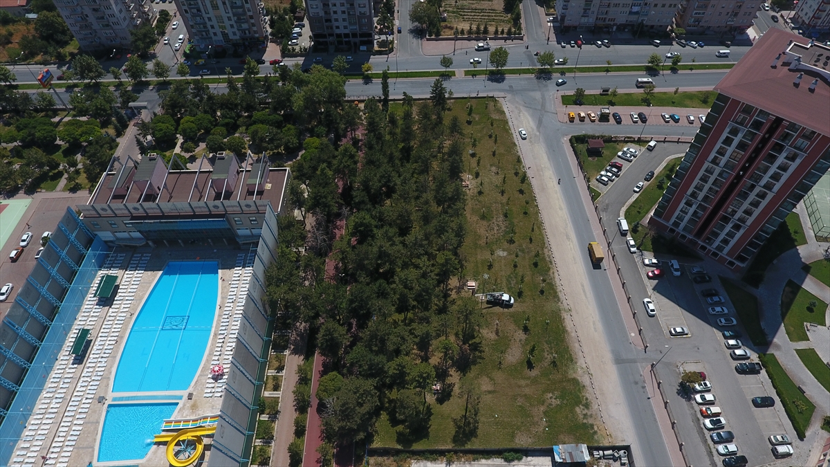 Kayseri'de belediye havuzlarının atık suları, sulama sistemine kazandırılıyor