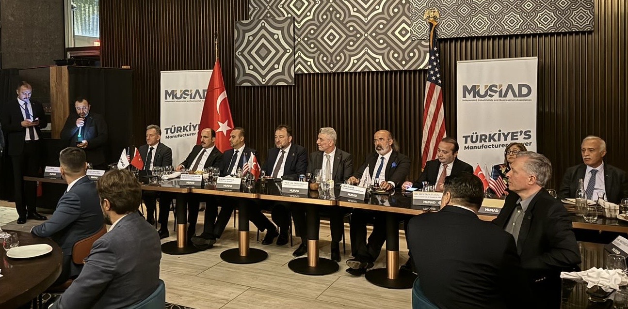 MÜSİAD ABD’DE EKONOMİ TOPLANTISI DÜZENLEDİ