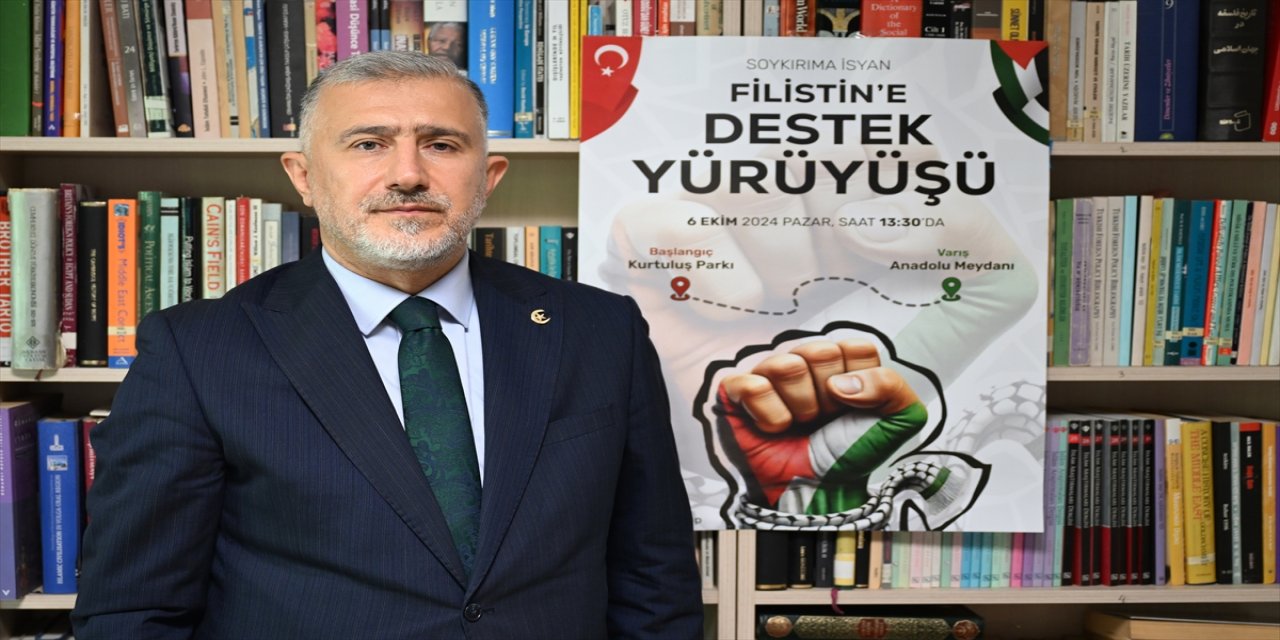 "Yakından, uzaktan ve farklı illerden tüm halkımızı bu izzetli, iffetli, şahsiyetli yürüyüşe davet ediyoruz"
