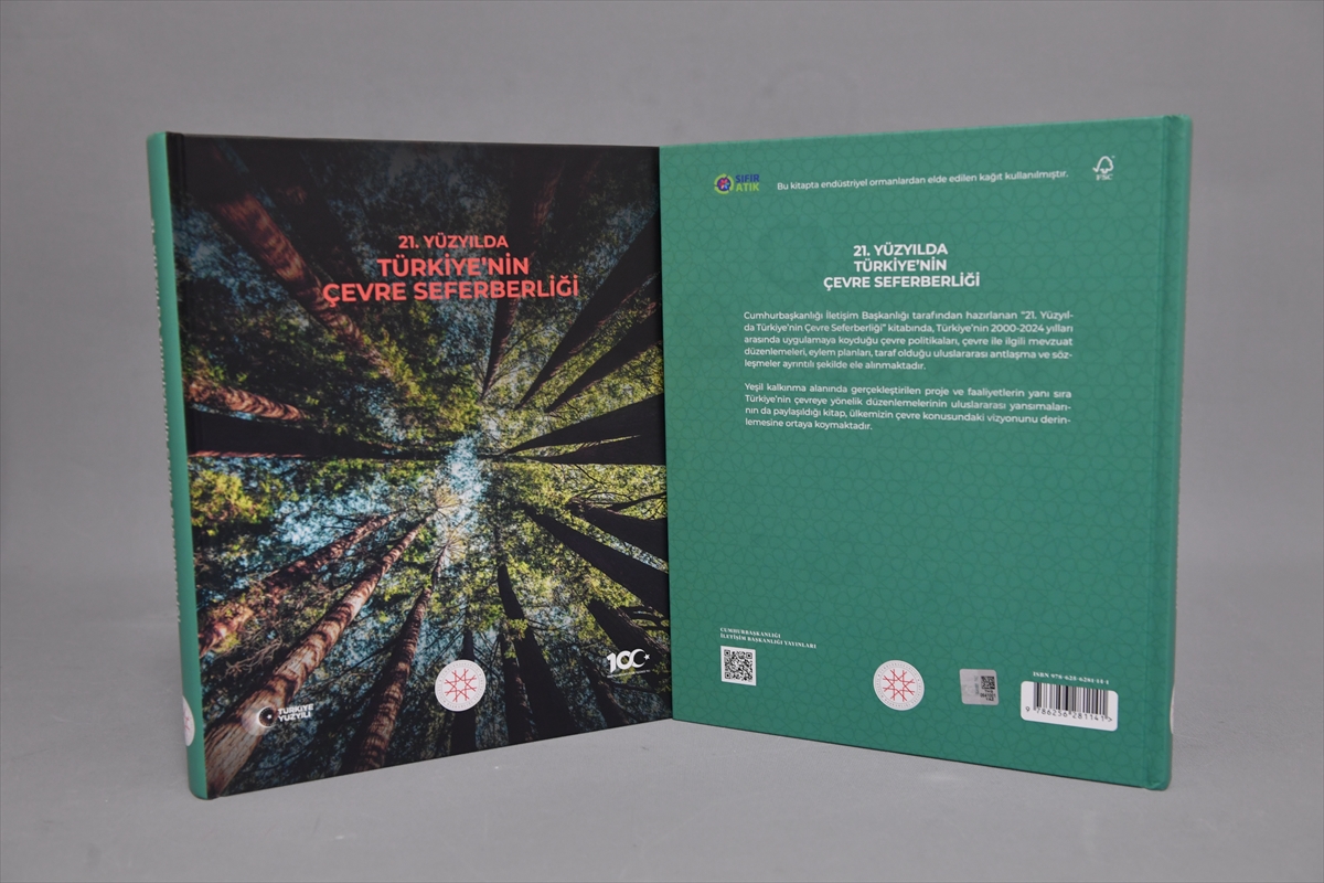 İletişim Başkanlığından BM 79. Genel Kurulu'na özel "21. Yüzyılda Türkiye'nin Çevre Seferberliği" kitabı