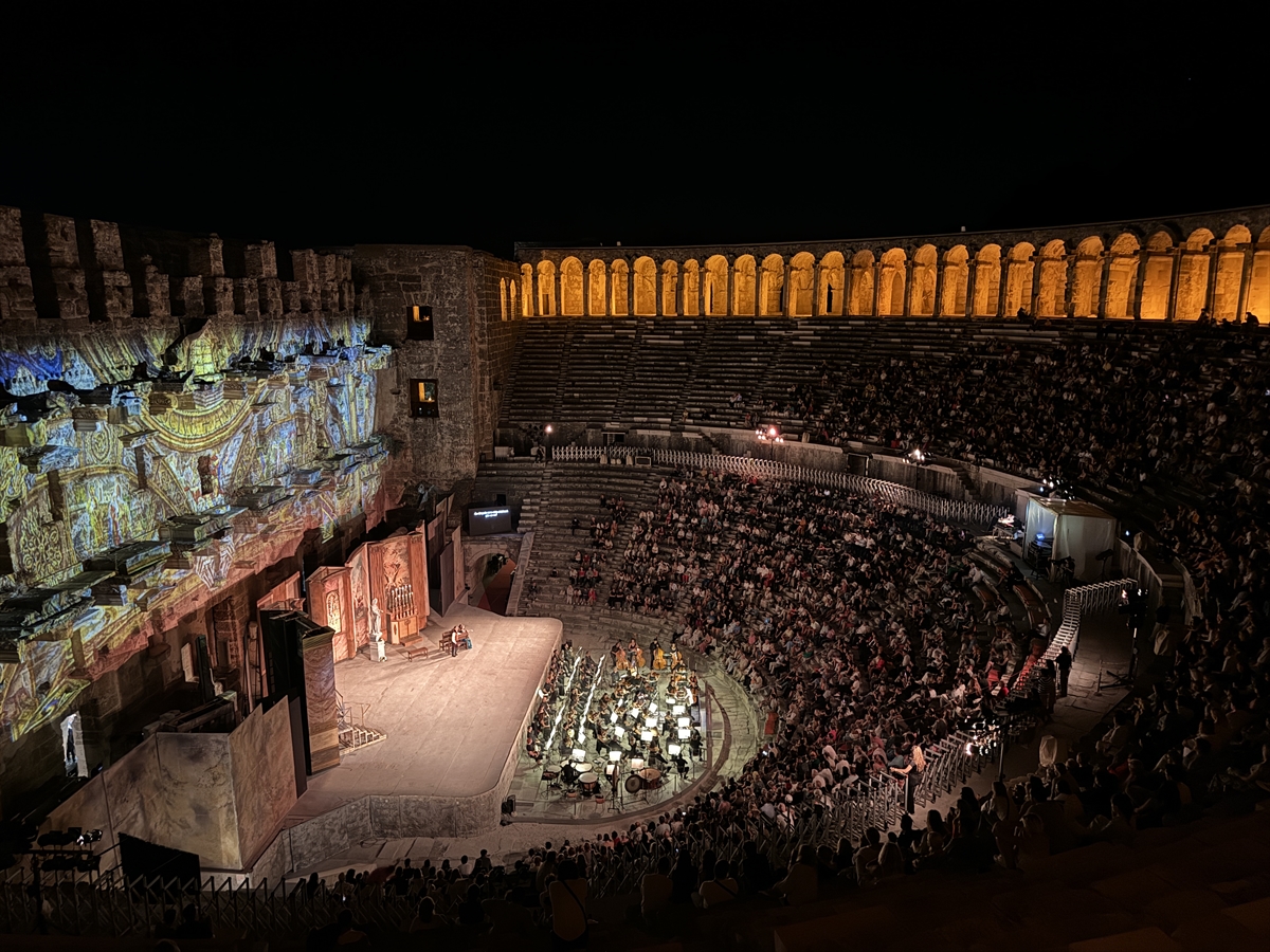 31. Uluslararası Aspendos Opera ve Bale Festivali'nde 12 binin üzerinde izleyiciye ulaşıldı