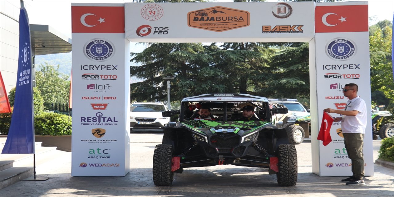 TOSFED faaliyet programında yer alan 2024 Türkiye Baja Şampiyonası'nın ikinci ayağı, Bursa'da başladı.