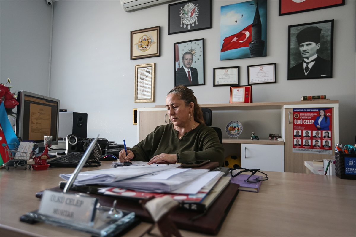 Kadın muhtar öncülüğünde  ihtiyaç sahiplerine ulaşılıyor