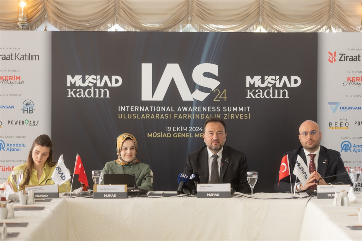 MÜSİAD Kadın tarafından düzenlenecek "Uluslararası Farkındalık Zirvesi" tanıtıldı