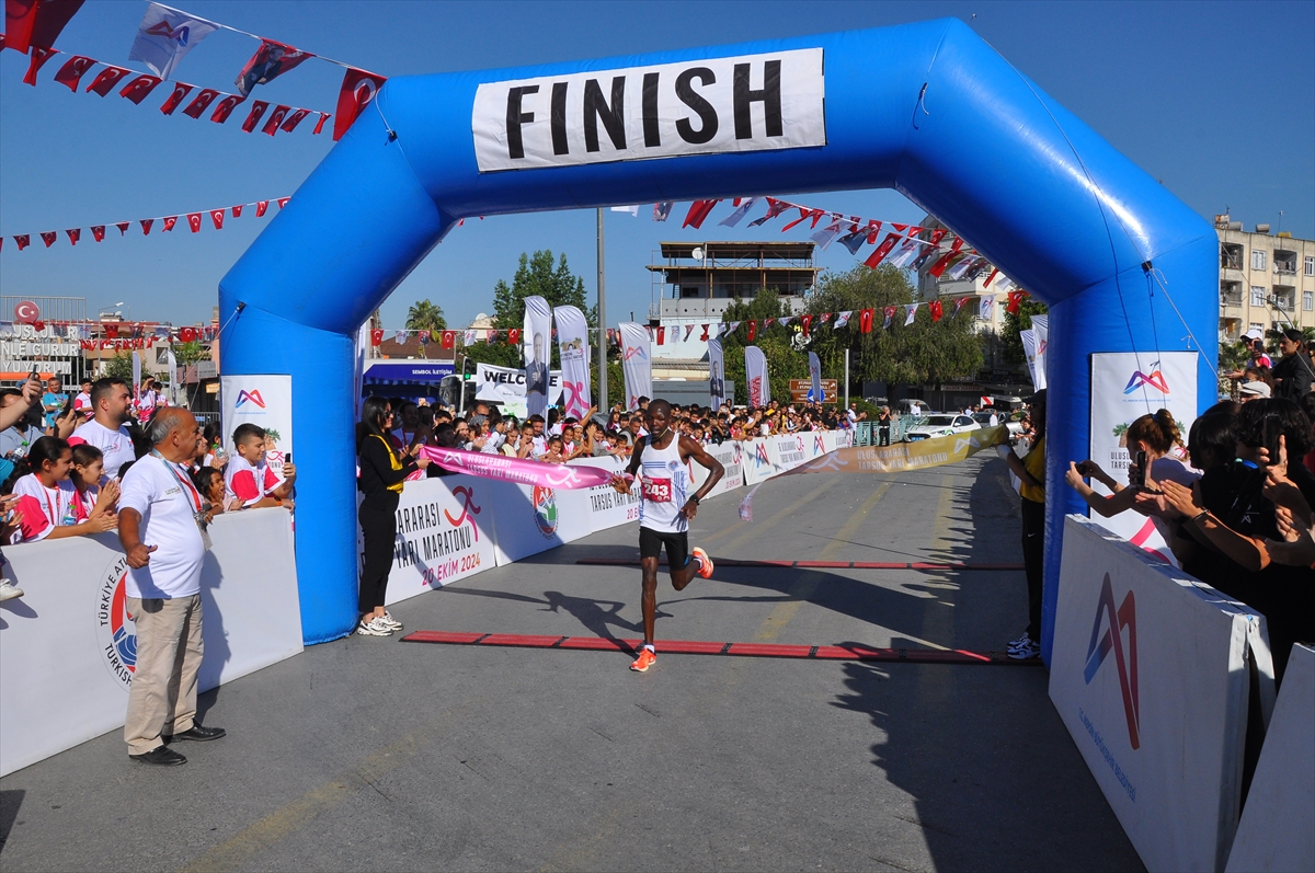 16. Uluslararası Tarsus Yarı Maratonu'nu Kenyalı atletler kazandı