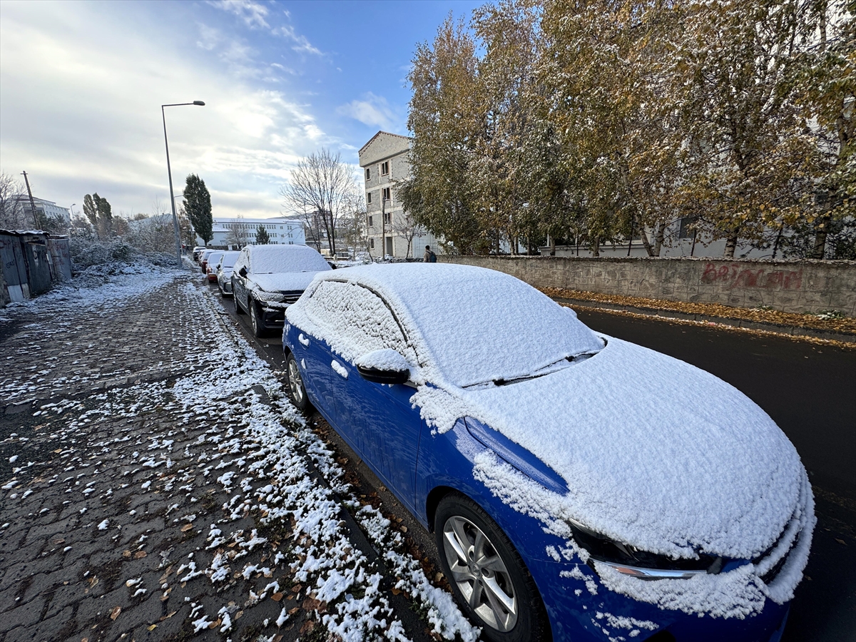 Ardahan'da kar etkili oldu