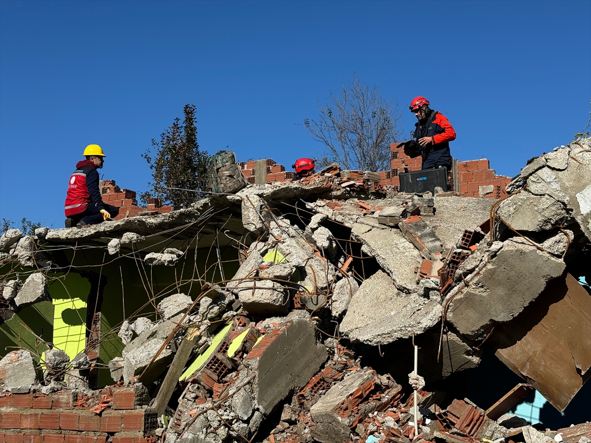 Bartın'da 6 saat süren deprem tatbikatı yapıldı