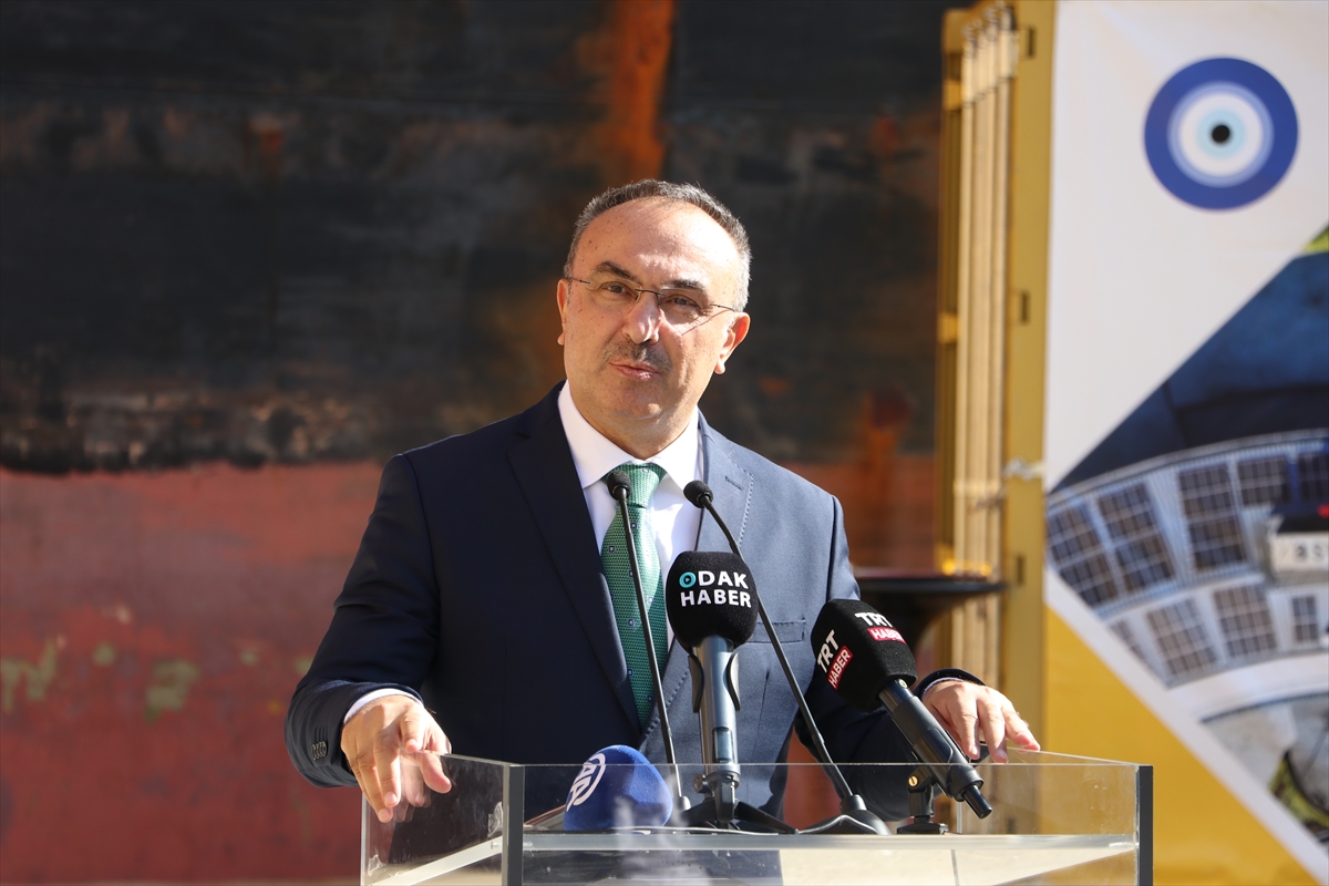 Tekirdağ Asyaport Limanı'nda Yüksek Gerilim ile Gemi Elektrik Besleme Tesisi açıldı