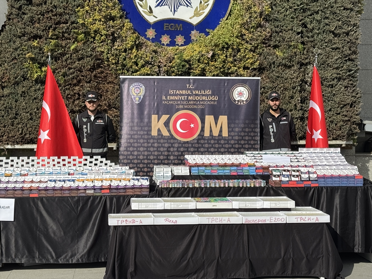 İstanbul'da kaçak ilaç operasyonunda gözaltına alınan 5 şüpheliden 1'i tutuklandı