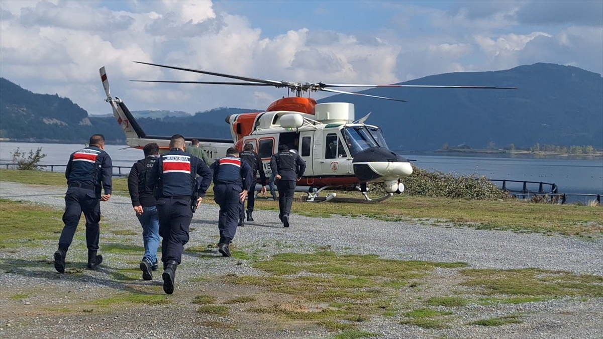 Samsun'da helikopter destekli operasyonda 160 kilogram uyuşturucu ele geçirildi